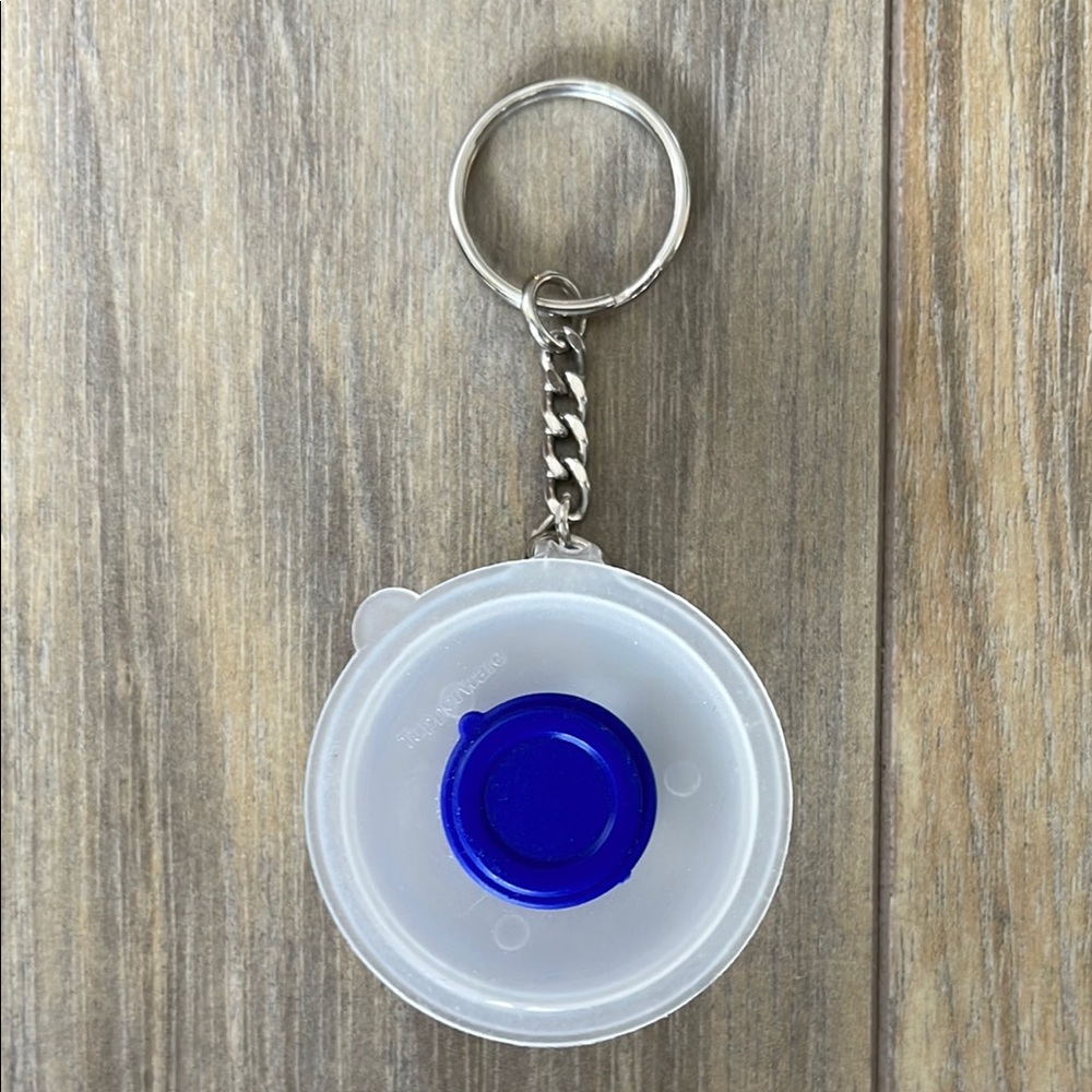 Vintage Tupperware keychain